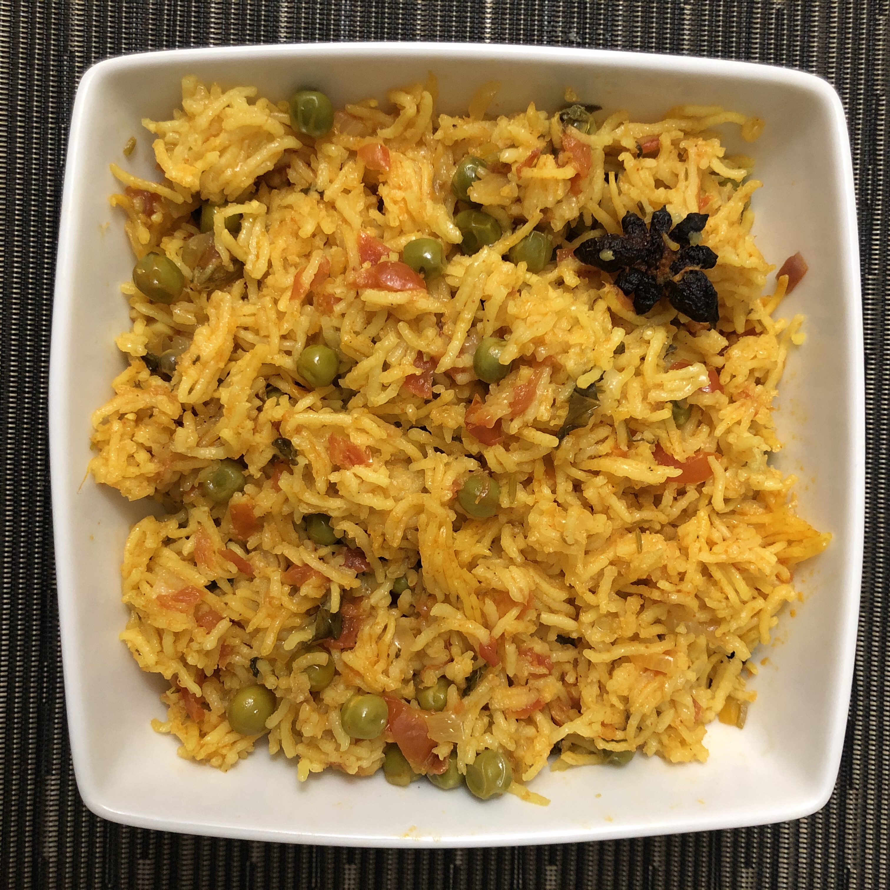 Tomato Peas Pulao