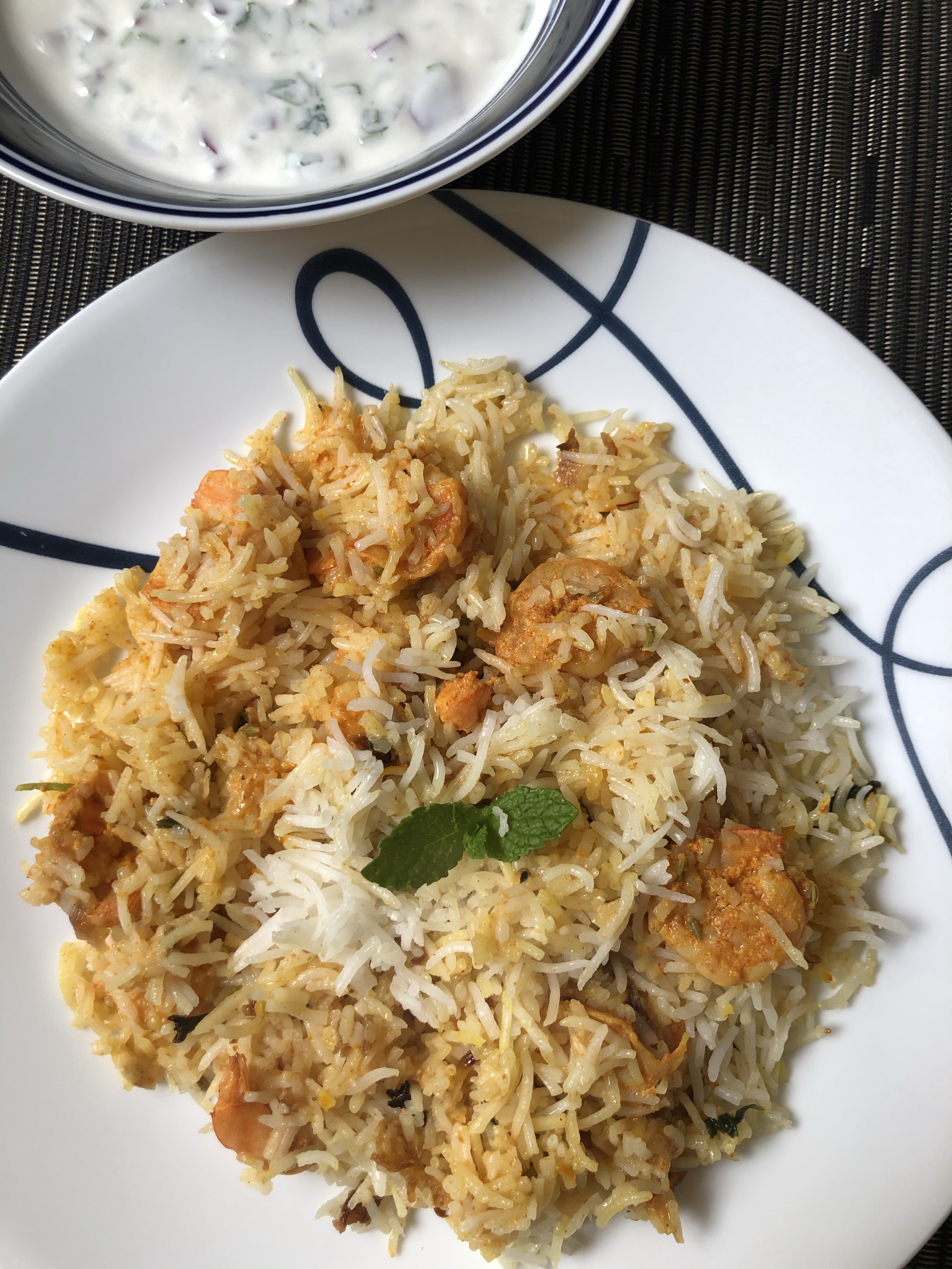 Shrimp Dum Biryani