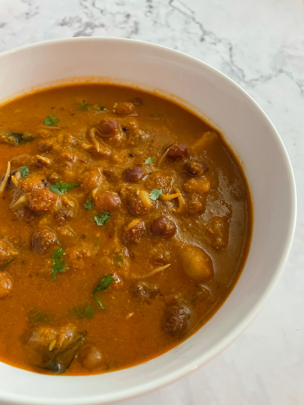 Sprouted Black Chickpea&nbsp;Curry