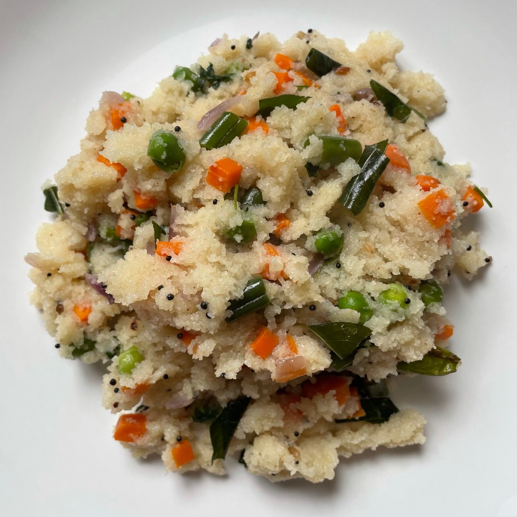 Vegetable Upma (Rave&nbsp;Uppittu)