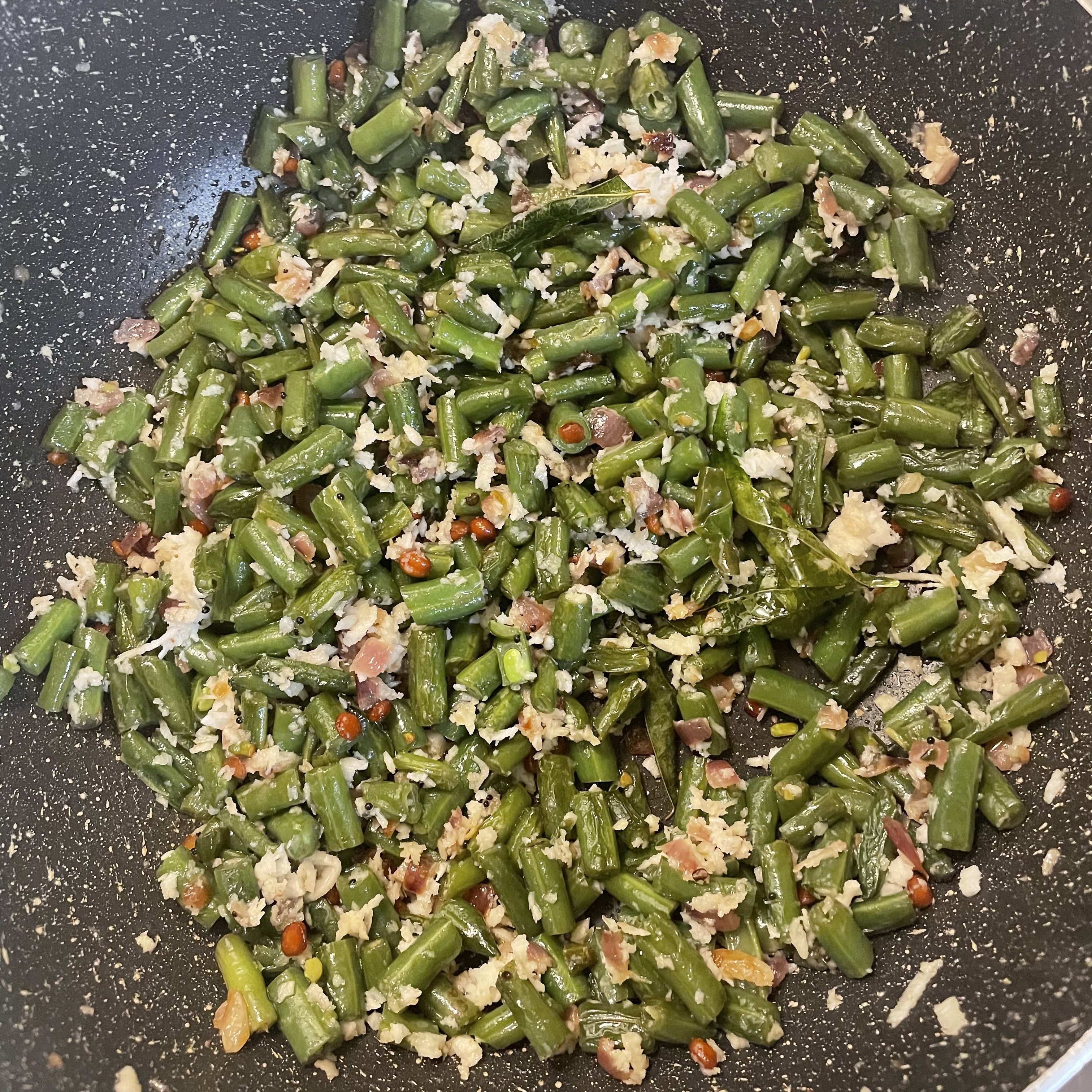 Green beans stir fry