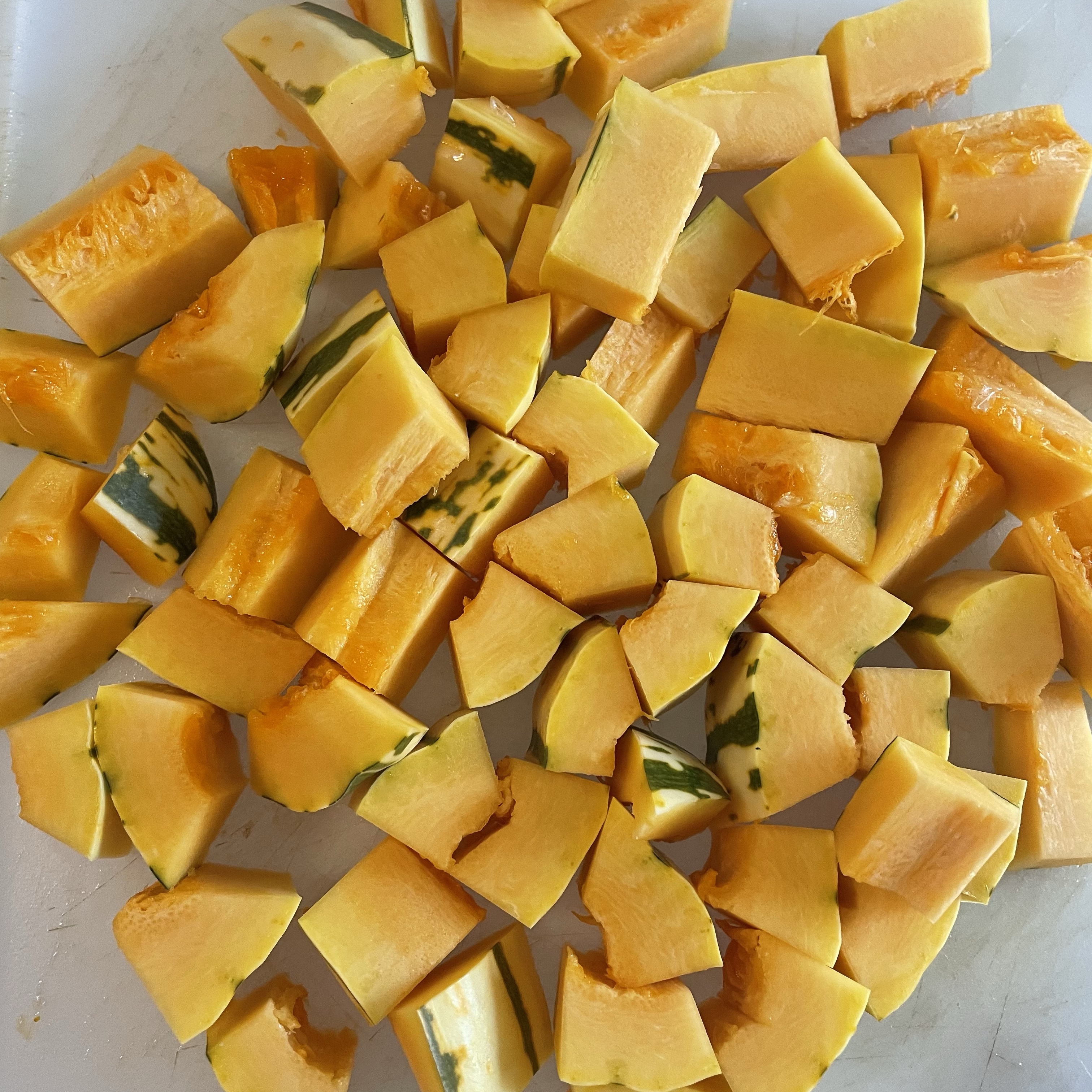 Chopped squash