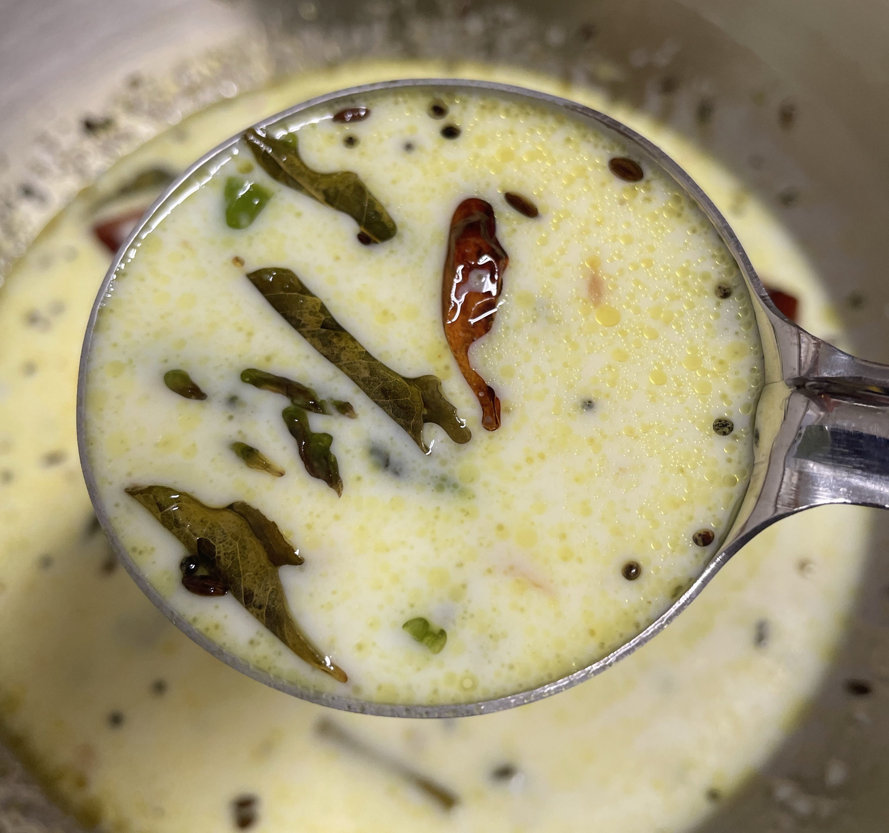 Majjige Huli with Asparagus