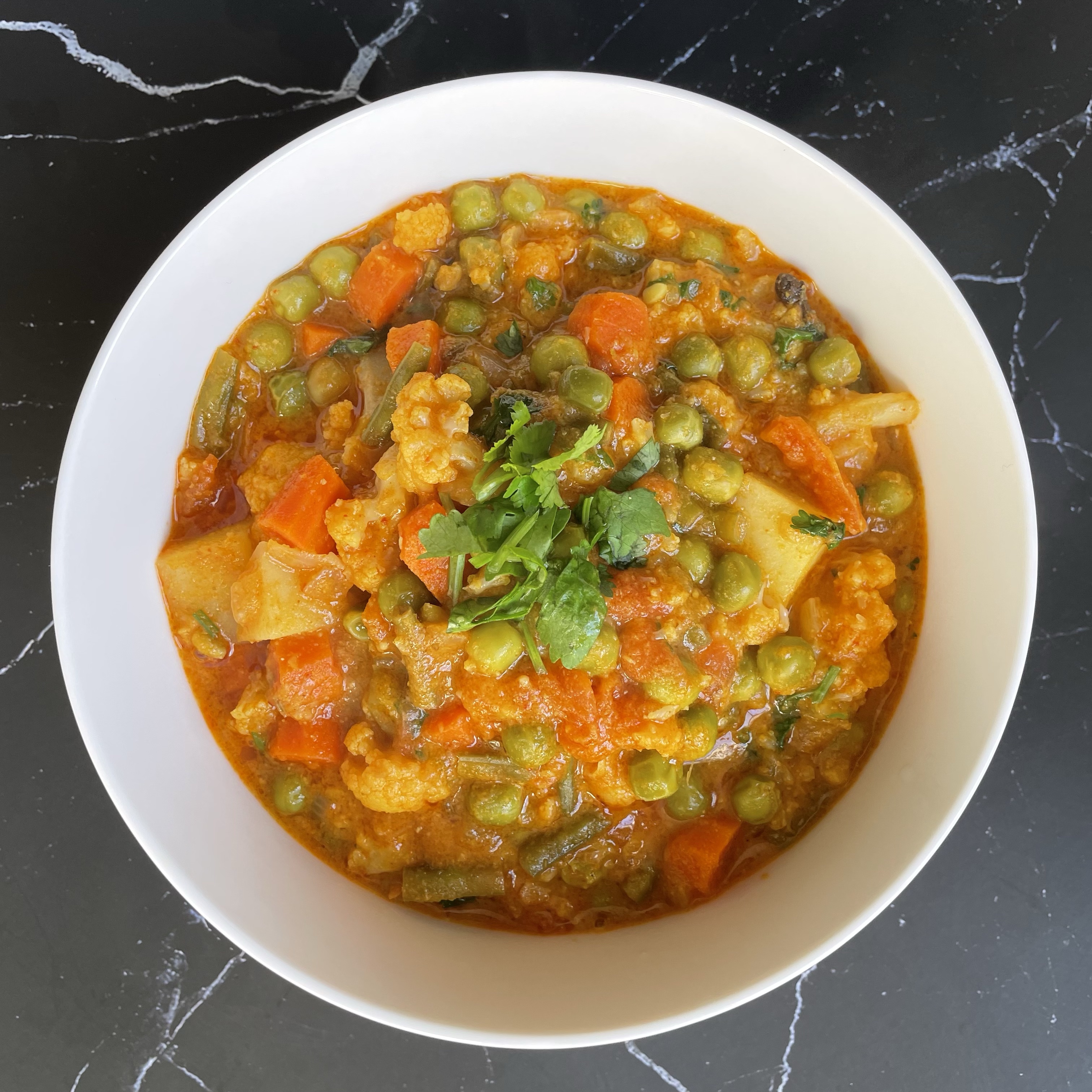 Indian Mixed Vegetable Korma