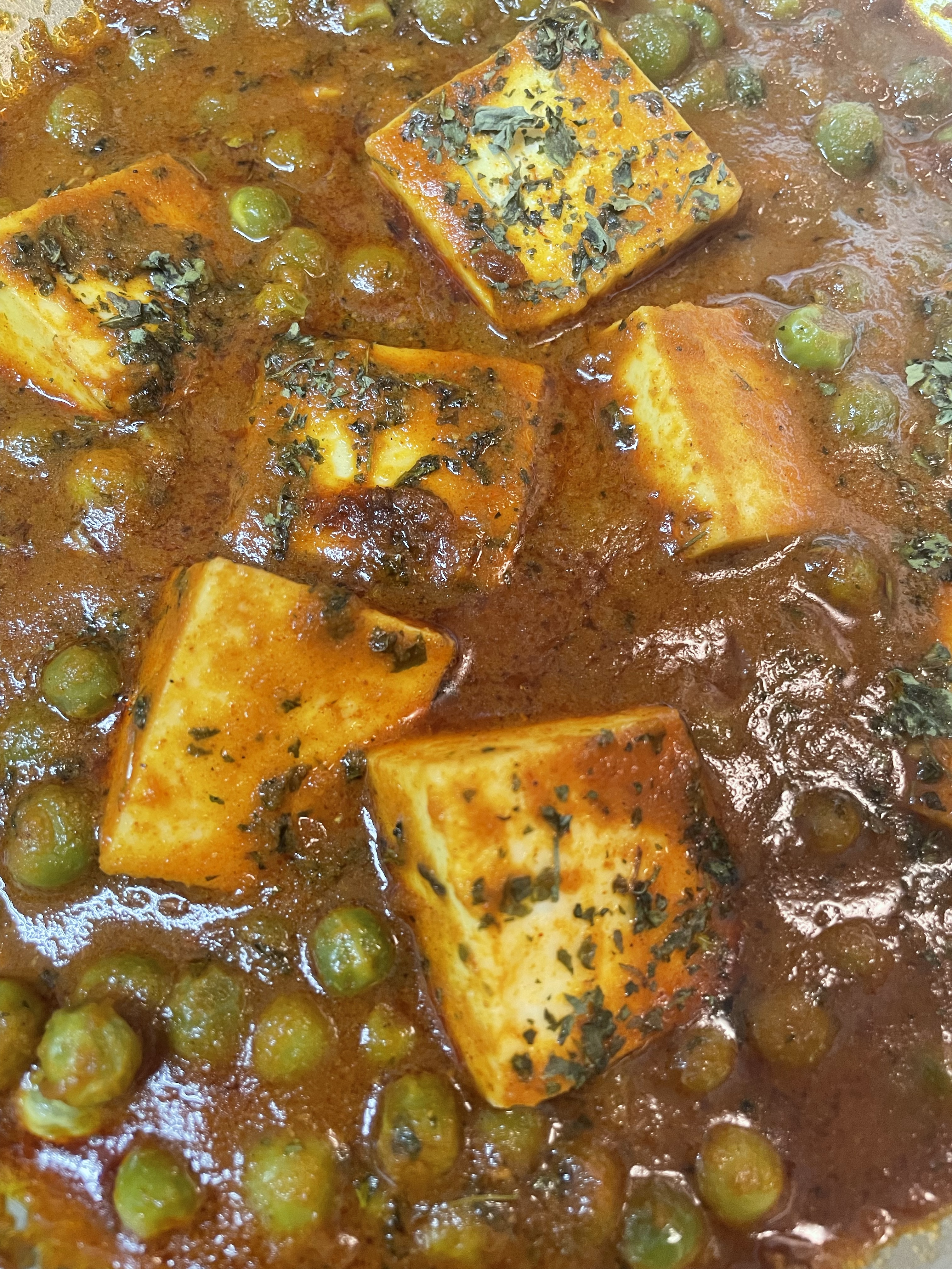 Mattar Paneer