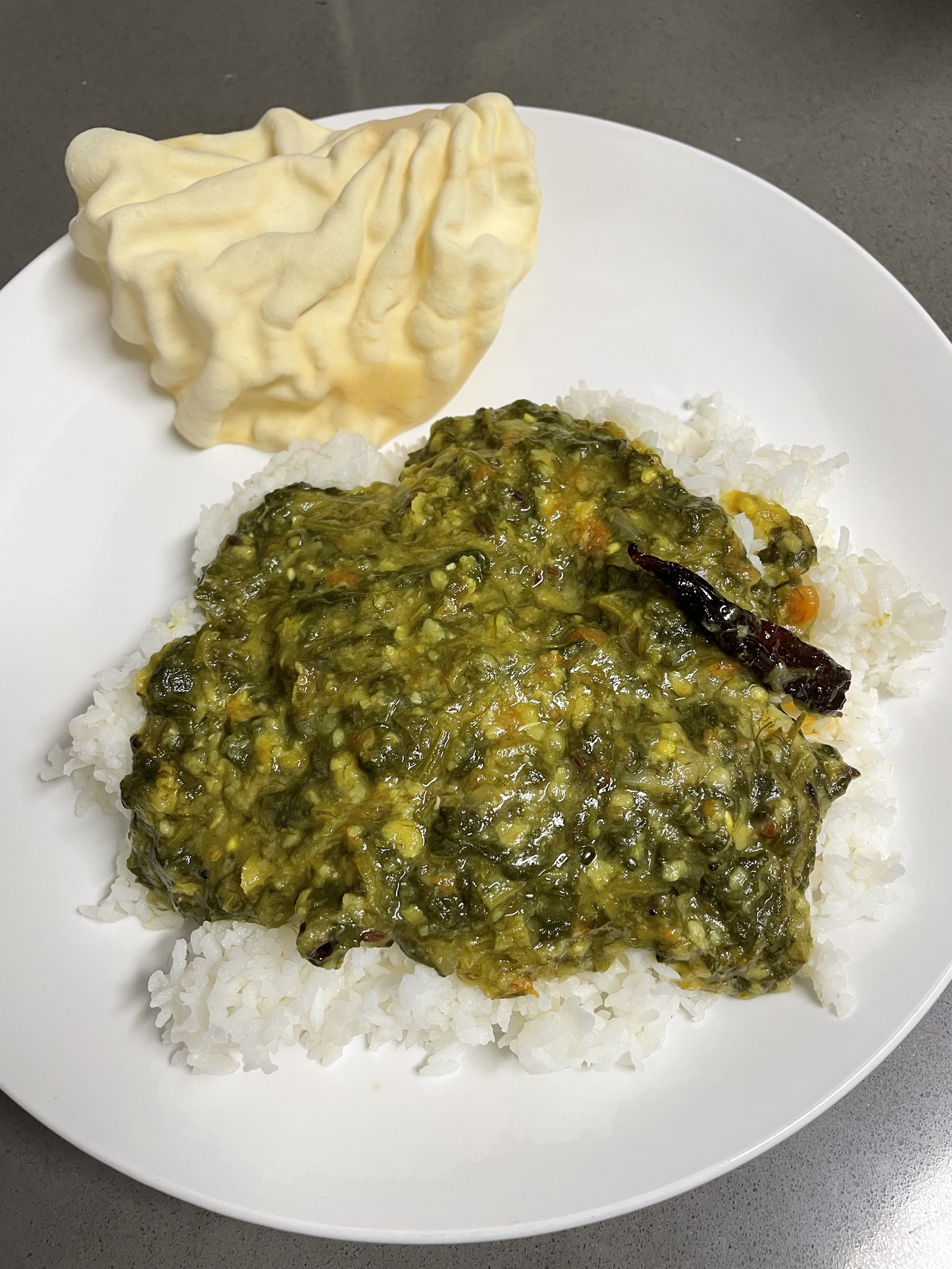 Spinach Dal