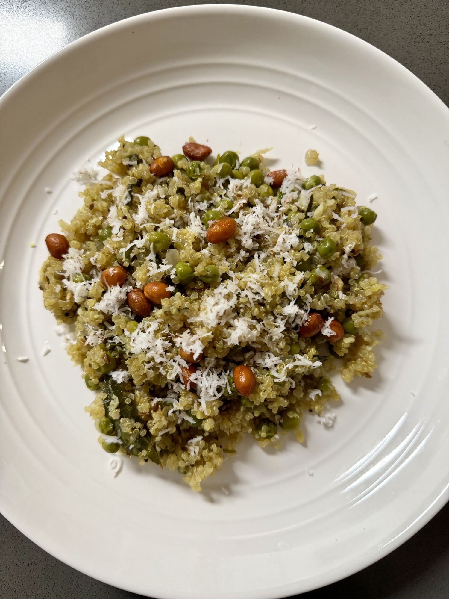 Quinoa Upma in a Rice Cooker